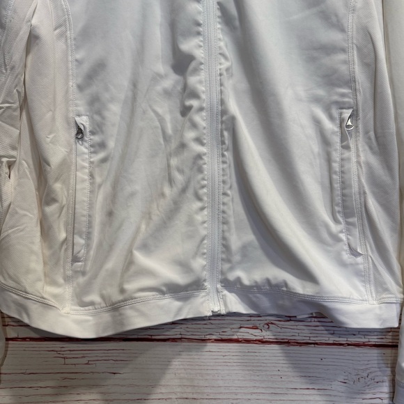 Lululemon Time To Shine Jacket in White Sz 12 - Picture 7 of 11